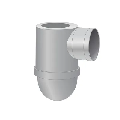 Produktbild von Überlaufsiphon Compact DN110 für Erdtanks, Flachtanks, Zisternen Geruchsverschluss