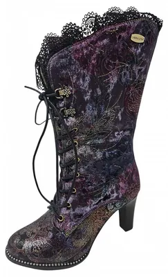 Produktbild von Laura Vita Schnürstiefel Violett