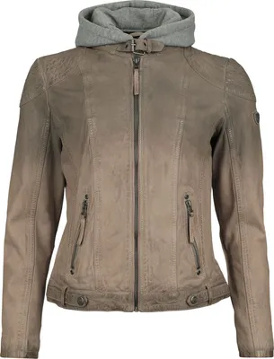 Produktbild von Mauritius Lederjacke Damen Cascha LAMOV taupe Basics 100% Leder L