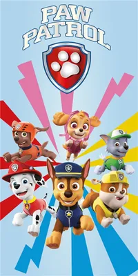 Obrázek produktu pro KupMa Dětská plážová osuška Paw Patrol Lightning