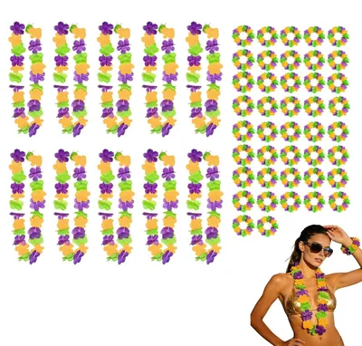 Immagine prodotto di Set di 52 ghirlande hawaiane per decorazioni da festa
