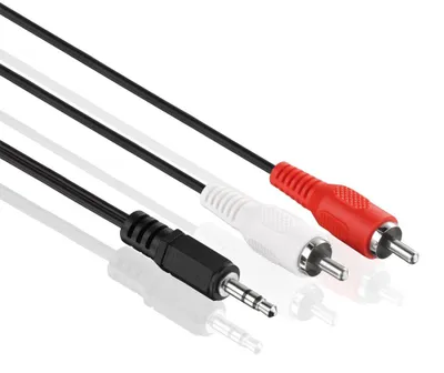 Obrázok produktu pre PureLink LP-AC030-015, 2 x RCA, Samec, 3.5mm, Samec, 1,5 m, Čierna, Biela, Červená
