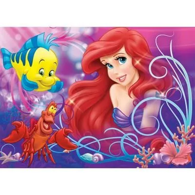 Immagine prodotto di RAVENSBURGER - Puzzle da 60 pezzi: La bella sirenetta / Disney Ariel