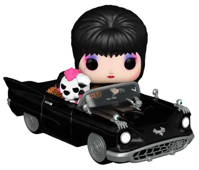 Productafbeelding van Funko POP! Rides Deluxe Elvira – Koningin van de Duisternis: Elvira en Gonk figuur