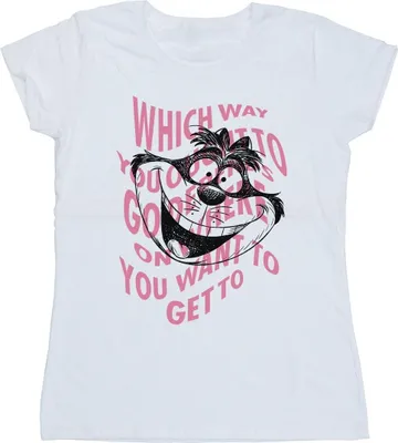 Produktbild von Disney - "Alice in Wonderland" T-Shirt für Damen BI6923 (XXL) (Weiß)