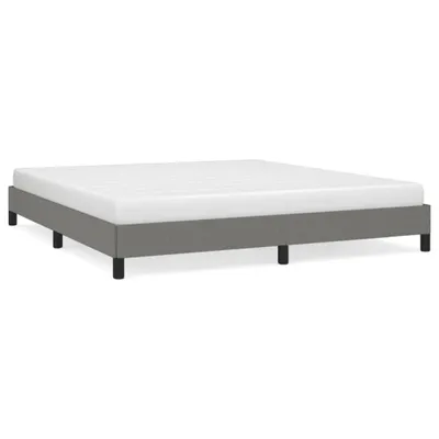 Immagine prodotto di vidaXL Struttura letto senza materasso grigio scuro 160x200 cm tessuto