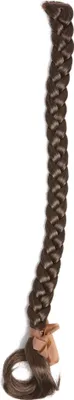 Produktbild von WIG ME UP Geflochtener Zopf Flechtzopf mit Clip lang Hellbraun SA101-12