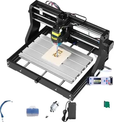 Image de Fraiseuse CNC,3 axes, moteurs à grande vitesse, gravure de précision