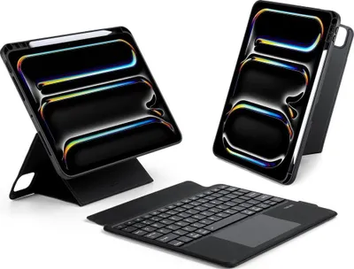 Immagine prodotto di DUX DUCIS DK custodia pieghevole con tastiera wireless per iPad Pro 11 (2024) nero
