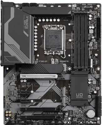 Immagine prodotto di Scheda Madre GIGABYTE Z790 D AX - Supporta CPU Intel Core di 14a generazione, VRM digitale a 12+1+1 fasi, fino a 7600MHz DDR5 (OC), 3xPCIe 4.0 M.2, Wi-Fi 6E, 2.5GbE LAN, USB 3.2 Gen 2