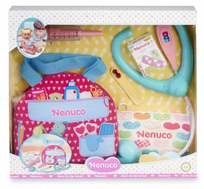 Obrázek produktu pro Nenuco 700016295, Sada příslušenství pro panenky, 3 rok/roky
