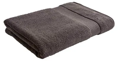 Produktbild von Christy SUPREME Strandtücher, Luxusqualität, 650g/m², 100 x 180 cm, 2er Set, Farbe: graphite
