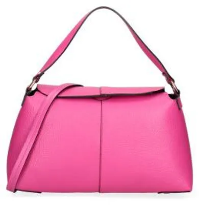 Produktbild von Roberta Rossi Damen Schultertasche Echtleder Dollaro Verstellbarer Riemen Italy Beige UNICA 33x19x12 cm