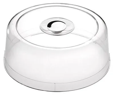 Produktbild von APS 6517 Frischhalte-Haube, Polystyrol, verchromter Griff, Ø 33 cm, Höhe 12,5 cm,  Germany