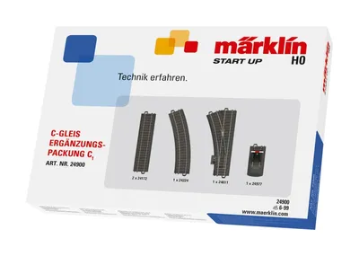 Image de Märklin Kit de complément voie C C1 - Track - Märklin - Noir (24900)