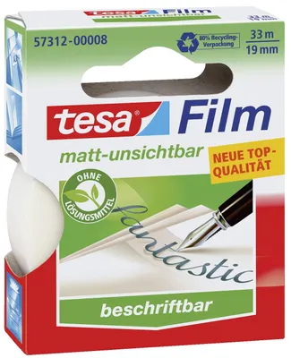 Obrázek produktu pro TESA 57312, 33 m, Průhledná, 19 mm