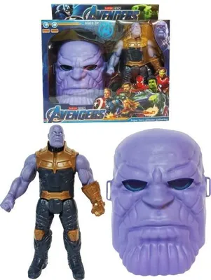 Obrázek produktu pro Avengers - Sada - Figurka Thanose se zvuky + maska Thanose.