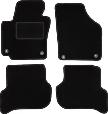 Immagine prodotto di Tappetini in velluto nero per: Volkswagen Golf Plus Minivan (2005-2014)