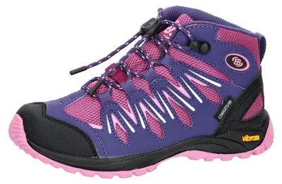 Produktbild von Brütting Mädchen Outdoorschuh Outdoorstiefel Expedition Kids High, lila/rosa, 32