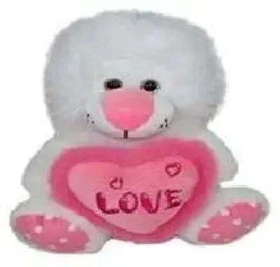 Produktbild von Plüschlöwe mit Herz 24cm - Valentinstagsgeschenk