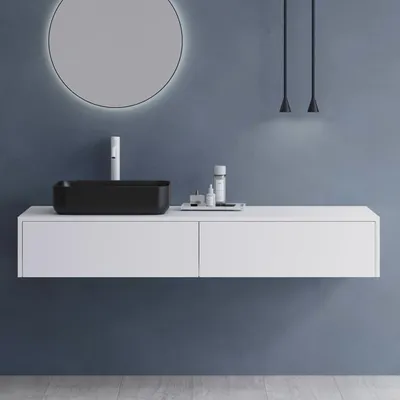 Produktbild von Art Waschtischkonsole 150 cm mit 2 Auszügen