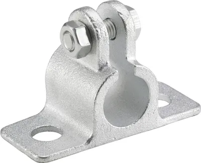 Produktbild von DÖRNER + HELMER Guss-Auflageböckchen für Welle 20 mm Platte 80x34 mm verzinkt