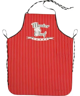 Produktbild von Küchenschürze Master Chef rot 62x82 cm