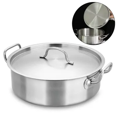 Produktbild von Edelstahl Kochgeschirr, Kochtöpfe,32cm Silber