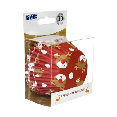 Zdjęcie produktu dla PME BC804, foremki do babeczek/muffinek, okrągłe, karbowana powierzchnia, wielokolorowe, papierowe, 70 mm