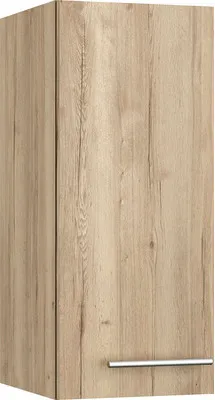 Produktbild von Optifit Hängeschrank Erik290 BxTxH 30 x 34,9 x 70,4 cm wildeiche strukturiert matt zerlegt Anschlag reversibel KFER OM30
