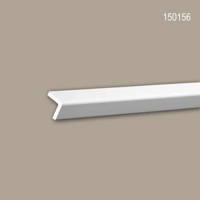 Produktbild von PROFHOME 150156 Eckleiste aus Polyurethan Deckenleiste Stuckleiste 2 m