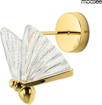 Obrázok produktu pre Elk - nástenné svietidlá -butterfly m gold
