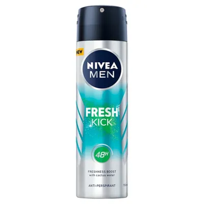 Image de NIVEA Men Fresh Kick Antitranspirant 150ml