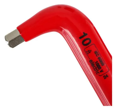 Obrázek produktu pro WETEC šestihranný klíč, 1000 V, velikost 10 mm (šestihranný klíč)