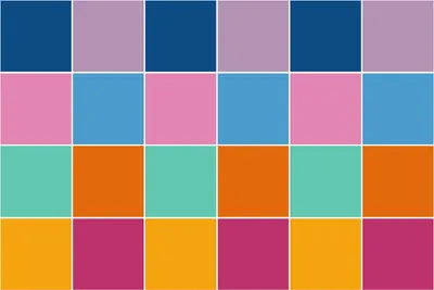 Produktbild von Fliesenaufkleber 15x15 cm – 24 Stück – Selbstklebend – Wasserfest – Pflegeleicht – Hitzebeständig – Für Küche & Bad – Pastellfarbenes glattes Mosaik