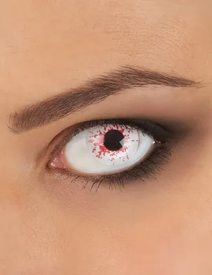 Zdjęcie produktu dla Soczewki kontaktowe Bloodshot 3. Soczewki z krwawym motywem
