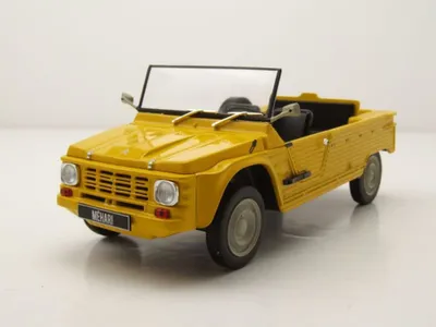 Produktbild von Whitebox 124146 Citroen Mehari 1970 gelb 1:24