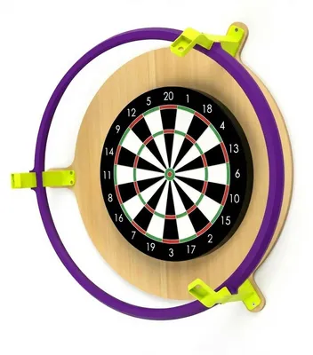 Produktbild von Autodarts Komplettset Steeldart Autoscoring LED Ring & 3x OV9732 Kamera Tracking