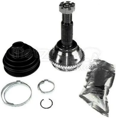 Produktbild von Gelenksatz Antriebswelle 184 mm Ø 57 mm METZGER für u.a. FORD TRANSIT