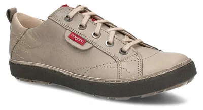 Produktbild von nagaba Halbschuhe Damen Lederschuhe Frauen Schnürschuhe, Asche, 37
