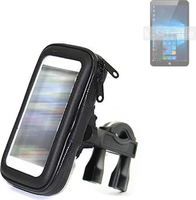 Produktbild von K-S-Trade Fahrrad-Halterung kompatibel mit Blackview Handy-Halterung Halter Lenkstange Fahrradhalterung Motorrad Bike Mount Wasserabweisend
