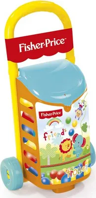 Produktbild von Kinderwagen mit bunten Bällen für Kinder