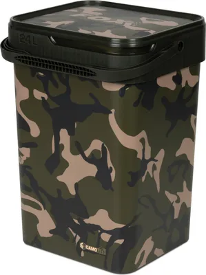 Produktbild von Fox Camo Bucket Futtereimer 24L.
