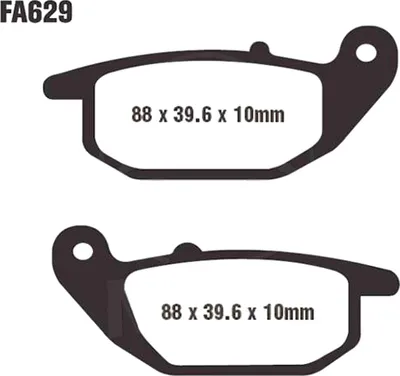 Produktbild von Bremsbeläge Hinterrad für Suzuki GSX-S 125 RLX ABS Baujahr 2022 Bremsklotz von EBC - Neu