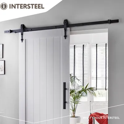 Produktbild von Intersteel Schiebetürsystem 200 cm Classic Schwarz