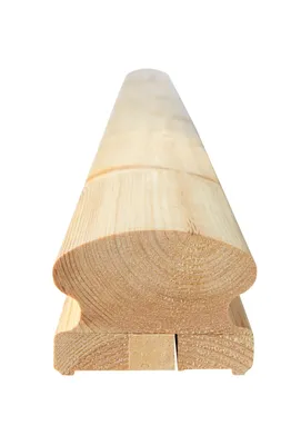 Produktbild von Handlauf für Treppengeländer + Veranda rund 85mm (145) Holz
