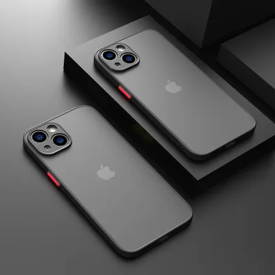 Obrázek produktu pro Vysoce kvalitní matný ochranný kryt na mobilní telefon pro iPhone - ultra tenký, nárazuvzdorný, robustní, odolný proti poškrábání s protiskluzovým povrchem - perfektně padne pro iPhone 16, 15, 14, 13, 12, 11, Pro a Pro Max a další popis produktu – Pro iPhone 14 Pro