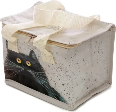 Produktbild von gewebte Kühltasche, Lunchbox, Katze, Kim Haskins, Katzen Tiere