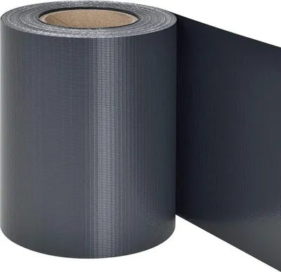 Produktbild von Zaunblende Strend Pro EUROSTANDARD, 190 mm, L-35 m, schattenspendend, anthrazit, abdeckend, für Zaunpaneele, mit 20 Clips, 450 g/m2, PVC, RAL7016