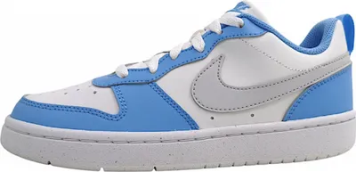 Imagen del producto de Zapatillas deportivas Nike Court Borough Low Recraft para niños, estilo sneaker, cordones, color blanco, ideales para uso diario